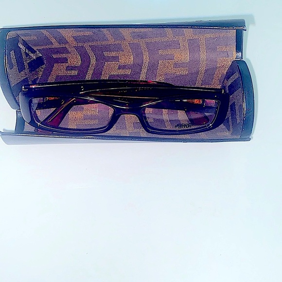 New Fendi Brown Eyeglasses